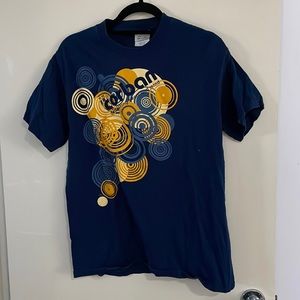 ‼️Free w/Purchase‼️ 100% Cotton Vintage Navy Graphic Corban Crew Neck TShirt